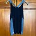 Athleta Tops | Athleta Tank Top Sheer Sides Athletic Wear With Racerback Bk/Gr Size Xs | Color: Black/Gray | Size: Xs