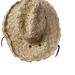 Jessica Simpson Accessories | Jessica Simpson Tan Paper Straw Hat With Tie Strings With Charms. Sz Os. | Color: Tan | Size: Os
