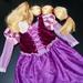 Disney Costumes | Disney Rapunzel Costume Dress And Wig | Color: Pink/Purple | Size: 7-8