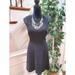 J. Crew Dresses | J. Crew Women Black Solid Viscose Round Neck Sleeveless Knee Length Dress Size 4 | Color: Black | Size: 4