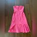 J. Crew Dresses | J. Crew Strapless Dress | Color: Pink | Size: 00