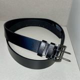 Levi's Accessories | Levi’s Black Leather Men’s Belt Size 54 | Color: Black | Size: Os