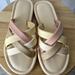 Madewell Shoes | Madewell Leandra Slide Sandal New With Tags | Color: Cream | Size: 8.5