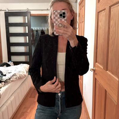 J. Crew Jackets & Coats | Classic Banana Republic Blazer | Color: Black | Size: 2
