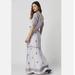 Free People Dresses | Free People Riley Embroidered Lavender Maxi Dress Nwt Xs | Color: Purple | Size: Xs