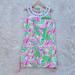 Lilly Pulitzer Dresses | Lilly Pulitzer Vintage Pink And Green Printed Sleeveless Shift Dress | Color: Green/Pink | Size: 4