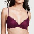 Victoria's Secret Intimates & Sleepwear | New Victoria’s Secret Dream Angels Lightly-Lined Wireless Bra Lace Kir | Color: Red | Size: 34d