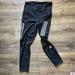 Adidas Pants & Jumpsuits | Adidas Black Aeroready Prime Green Running Leggings Women Size M Reflective Nwot | Color: Black/Silver | Size: M