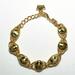 Disney Jewelry | Jack Skellington Disney Gold Bracelet Face Beads Various Expressions Nwot | Color: Gold | Size: 7-1/2” To 8-1/2”