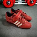 Adidas Shoes | Adidas Adipower Power Lifting Weightlifting Shoes Size 14 Red V24382 No Insoles | Color: Red/White | Size: 14