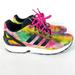 Adidas Shoes | Adidas Zx Flux Torsion Tie Dye Multicolor Running Shoes S74958 Womens Size 5.5 | Color: Pink | Size: 5.5