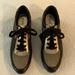 Michael Kors Shoes | Michael Kors Allie Trainer Glitter Sneakers Gold And Black Size 10-40 | Color: Black/Gold | Size: 10