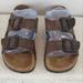 American Eagle Outfitters Shoes | American Eagle Outfitters Men's Arizona Leather Sandals Size 10 | Color: Brown | Size: 10