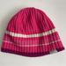 Columbia Accessories | Columbia Knit Pink Striped Beanie Winter Snow Hat Ski Cap Youth | Color: Pink/White | Size: Osg