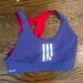 Adidas Intimates & Sleepwear | Adidas Primeblue Sports Bra. Purple Outside And Red Inside. Size Medium. | Color: Purple/Red | Size: M