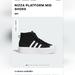 Adidas Shoes | Adidas Nizza Platform Mid Shoes | Color: Black | Size: 5.5