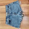 American Eagle Outfitters Shorts | American Eagle Outfitters Size 6 Petite Denim Jean Shorts | Color: Blue | Size: 6p