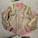 Disney Jackets & Coats | Girls Disney Belle Jacket | Color: Pink/Tan | Size: 4g