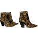 Tory Burch Shoes | Nib Tory Burch Lila Pointed Toe Bootie - Leopard Print Calf Hair - 11 | Color: Brown | Size: 11