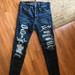 American Eagle Outfitters Jeans | Ae High Rise Distressed Jegging | Color: Blue | Size: 6