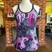 Athleta Tops | Athleta Purple And Pink Paisley Work Out Tank Size Small | Color: Pink/Purple | Size: S