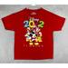 Disney Shirts | Disney Shirt Adult Xl Red Mickey Mouse & Friends Florida Tee Short Sleeve Mens | Color: Red | Size: Xl