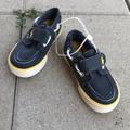 Polo By Ralph Lauren Shoes | Boys Polo Ralph Lauren Navy Blue Boat Shoes New Cute & Classic Style | Color: Blue/Gold | Size: 7 Boys
