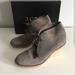 J. Crew Shoes | J. Crew Macalister Wedge Heel Suede Ankle Boots | Color: Gray | Size: 8