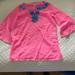 Lilly Pulitzer Swim | Lilly Pulitzer Toddler Girls Pink & Blue Embroidered Coverup. Size S Or 4-5. Euc | Color: Blue/Pink | Size: Sg