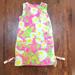 Lilly Pulitzer Dresses | Lilly Pulitzer Girls Size 6 Shift Dress | Color: Green/Pink | Size: 6g