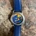 Disney Accessories | 2000’s Pinocchio Jimmy Cricket Unisex Walt Disney Home Video Wrist Watch Leather | Color: Blue | Size: Os