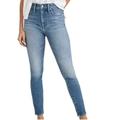 Madewell Jeans | Madewell Petite 10 Inch High Rise Skinny Crop Jeans Sheffield Light Wash | Color: Blue | Size: 26p