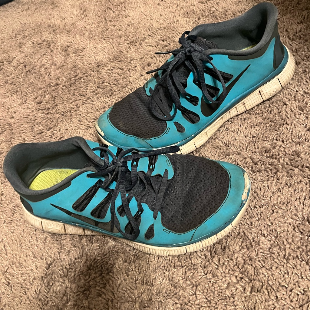 Nike Shoes | Blue Nike Tennis Shoes | Color: Blue/Gray | Size: 10.5