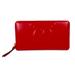 Gucci Other | Gucci Red Original Apollo Embossed Gg Zip Around Leather Wallet Nib Dust Bag! | Color: Red | Size: Os