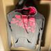 Adidas Tops | Adidas Women’s Clima Warm Go To Hoodie Color Gray/Pink Size Small | Color: Gray/Pink | Size: S