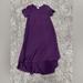 Lularoe Dresses | Lularoe Carley Dress | Color: Purple | Size: Xxs
