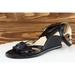 Michael Kors Shoes | Michael Kors Sz 5.5 M Black Ankle Strap Patent Leather Women Sandals | Color: Black | Size: 5.5