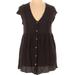 Anthropologie Dresses | Anthropologie Vanessa & Virginia Black Buttoned Dress | Color: Black | Size: Xs