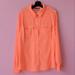 Columbia Tops | Columbia Omni-Shade Sun Protection Long Sleeve Neon Fishing Shirt / Xl. | Color: Orange | Size: Xl