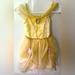 Disney Costumes | Disney Princess Belle Costume Beauty & Beast Costume Dress. Kid Size 4 | Color: Gold/Yellow | Size: Kids Size 4