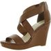 Jessica Simpson Shoes | Jessica Simpson Brown Wedge | Color: Brown/Tan | Size: 7.5