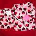 Kate Spade Intimates & Sleepwear | Kate Spade Pajama Set Women's Large Pink Hearts Soft Nwt | Color: Pink/Red | Size: L