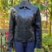 Nine West Jackets & Coats | Nine West Leather Jacket | Color: Black | Size: L