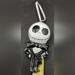 Disney Holiday | Disney Christmas Ornament Jack Skellington Nightmare Before Christmas 4 Inches | Color: Black/White | Size: Os