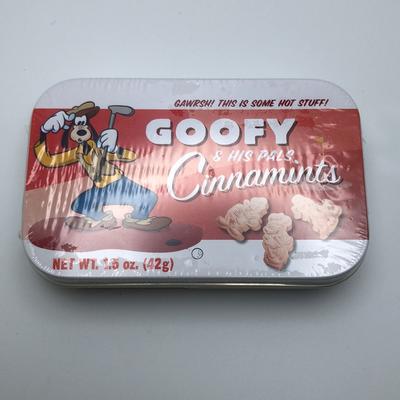 Disney Other | 2005 Disney Goofy And His Pals Cinnamints Golf Tin Candy Container Sealed Rare | Color: Red | Size: Os