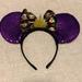 Disney Accessories | 2/$20 New Disney Villains Snow White Evil Queen Mouse Ears Headband | Color: Black/Purple | Size: Os