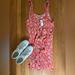 American Eagle Outfitters Dresses | American Eagle Nwt Orange Floral Dress | Color: Orange | Size: Xl