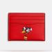 Coach Accessories | Disney X Coach Slim Id Card Case With Winter Motif Nwt | Color: Red | Size: Os