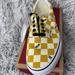 Vans Shoes | Brand New Vans Era Big Check Yellow White Low Top Men 11 | Color: Gold/White | Size: 11