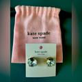 Kate Spade Jewelry | Kate Spade- Diamond Studs | Color: Tan/White | Size: Os